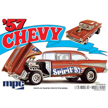 Plastikmodell – 1:25 1957 Chevy Flip Nose Bel Air „Spirit of 57“ – MPC904